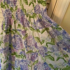 Hill House Multicolor Smocked Dress